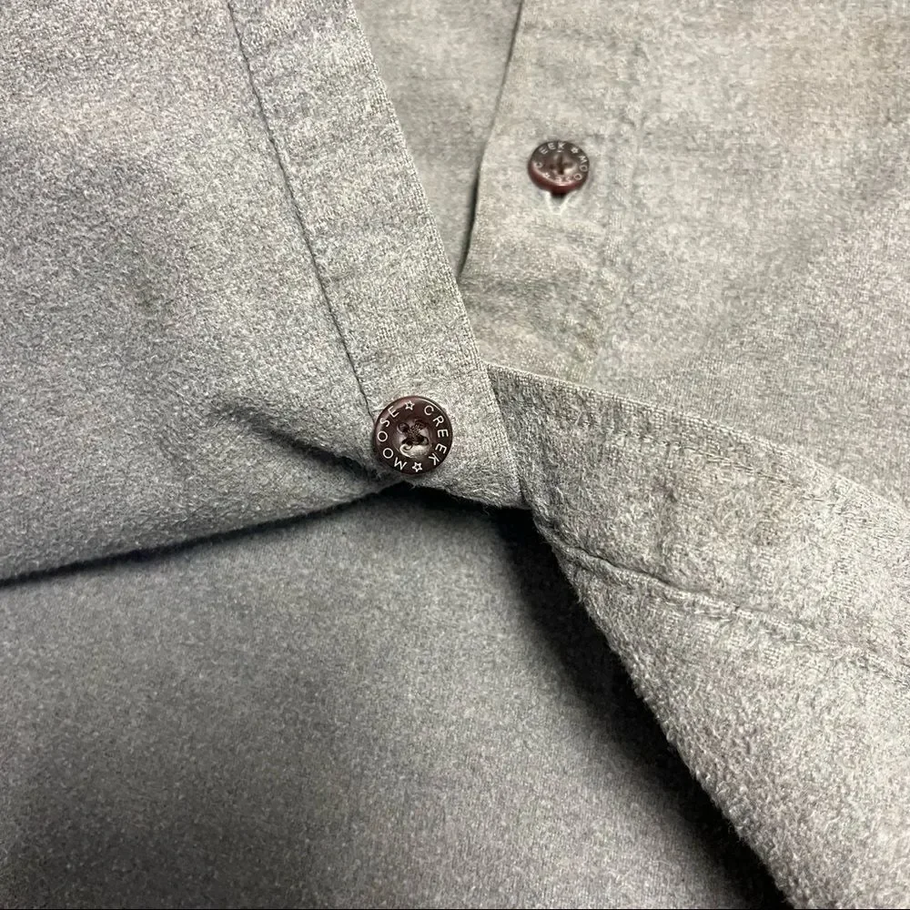 Moose Creek Legendary Clothing Flannel in Gray (L) - Picture 4 of 10